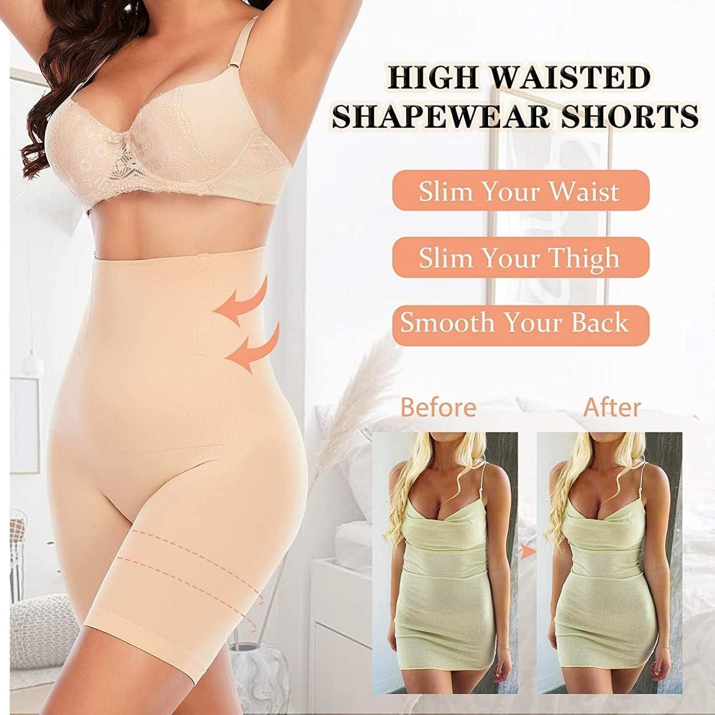 4-in-1 Shaper - Tummy Control Shape Wear ,Women's Body Shaper,Quick Slim Shape Wear Tummy, Thighs, Hips - Best Women's Body Shaper, Shape Wear Body Shaper